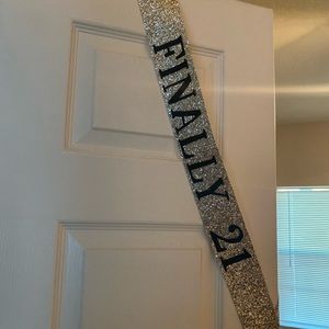 21st Birthday Sash